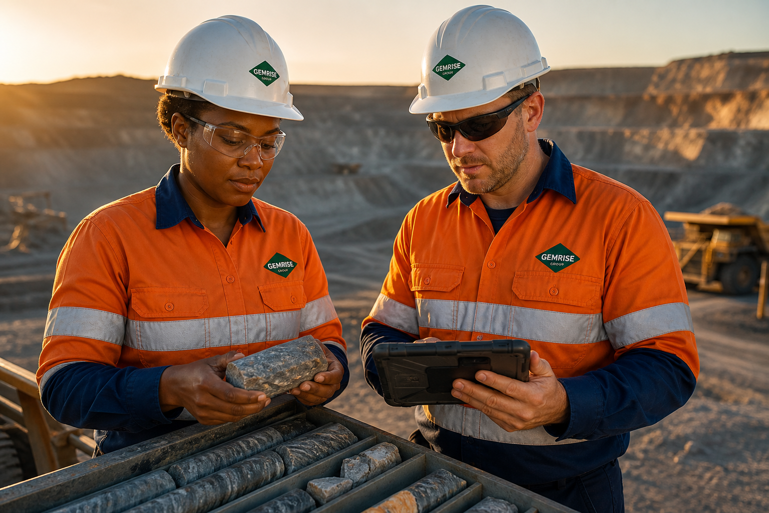GEMRISE GROUP professionals conducting fieldwork